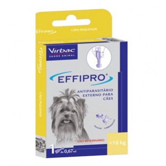 Effipro Antiparasitario Cães - Até 10 Kg Effipro Antiparasitario Cães - Até 10 Kg